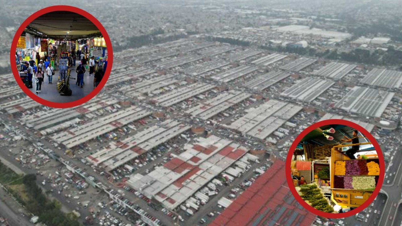 La Central de Abasto de Ciudad de México opera los 365 días del años las 24 horas. Foto: FB Central de Abasto CDMX