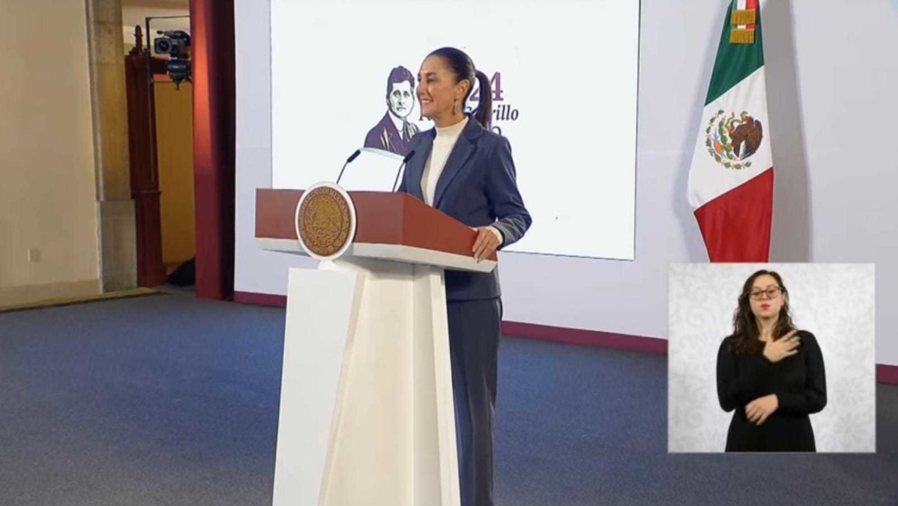 Claudia Sheinbaum explicó la forma en la que estarían repartidos los temas a tratar en la mañanera. Foto: Captura de pantalla