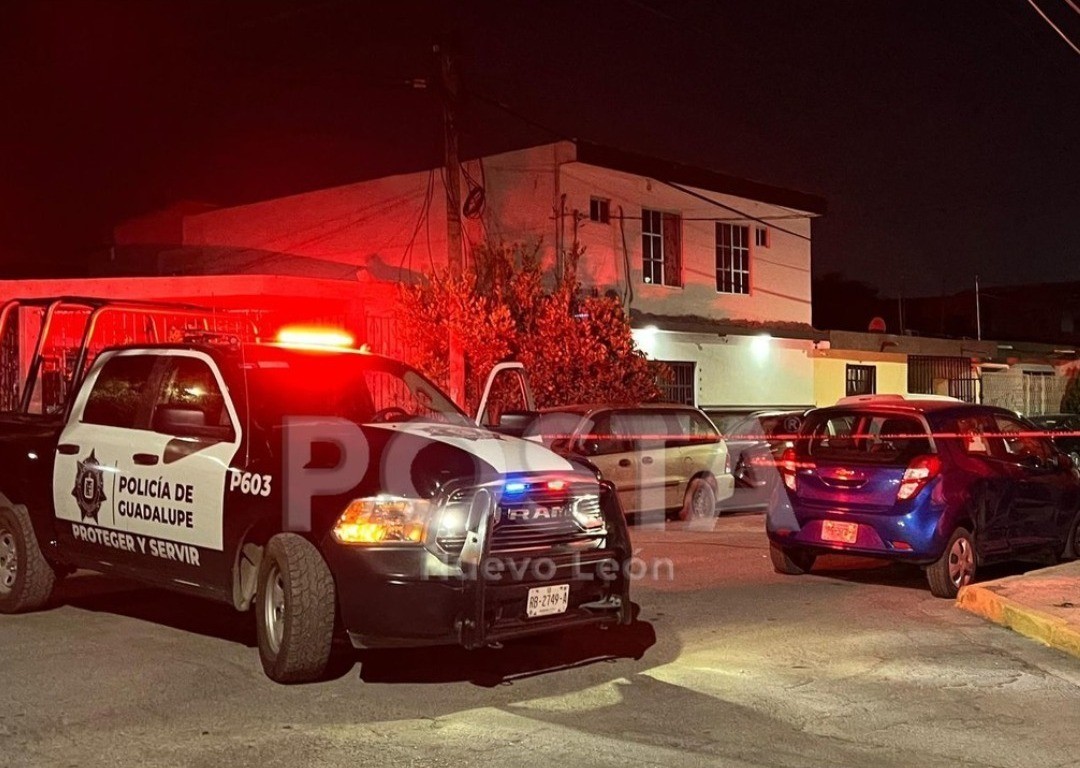 Policías de Guadalupe en la zona donde ocurrieron los hechos. Foto: Archivo - POSTA MX.