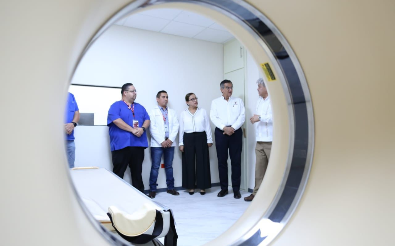 El Hospital Infantil ya cuenta con su equipo de Tomografía Axial Computarizada (TAC). Foto: gobierno de Tamaulipas