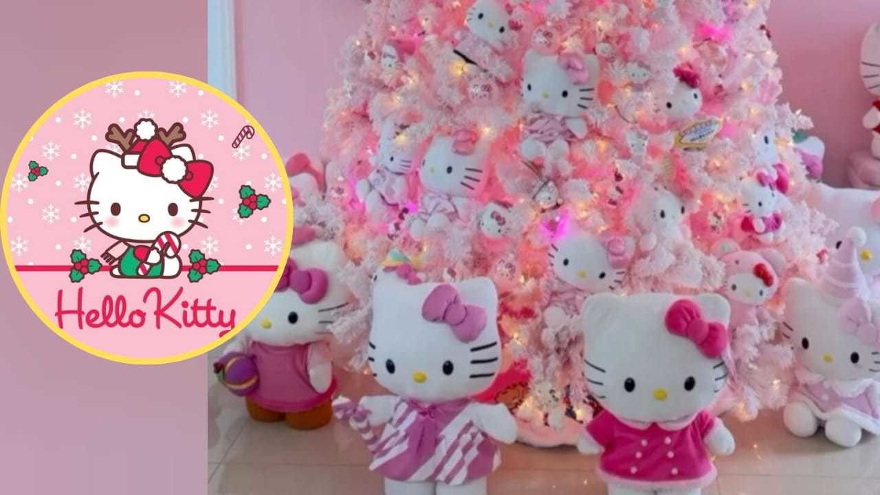 Navidad rosa: La tendencia que se acerca con Hello Kitty. Foto: Pinterest