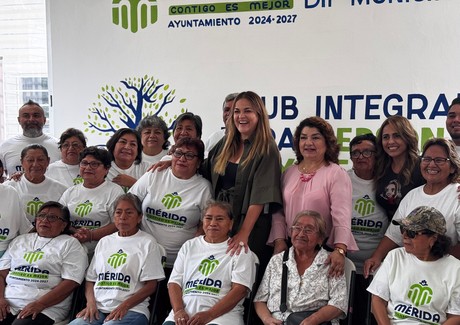 Cecilia Patrón inauguró el primer Club Integral para personas mayores