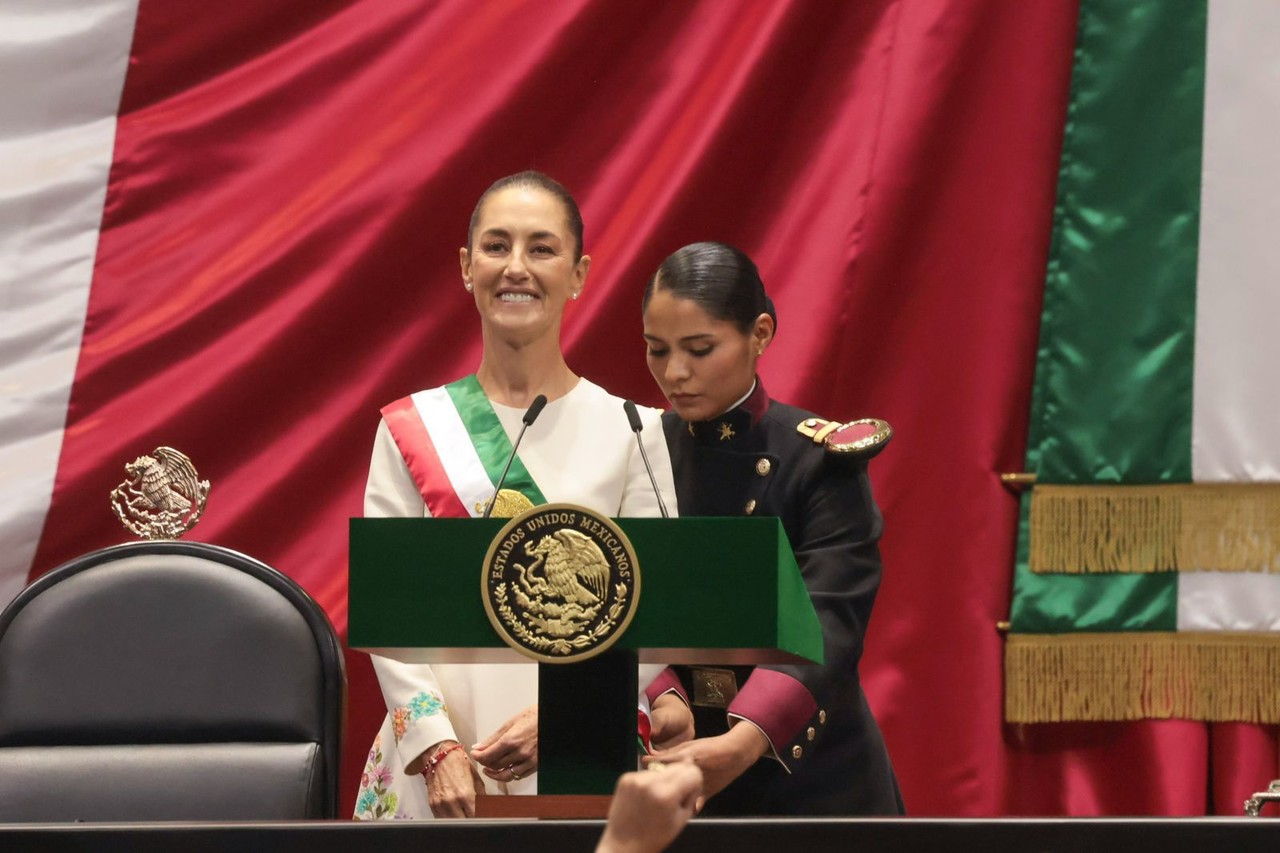 Claudia Sheinbaum tomó protesta este martes 1 de octubre como Presidenta de México.- Foto de El Financiero