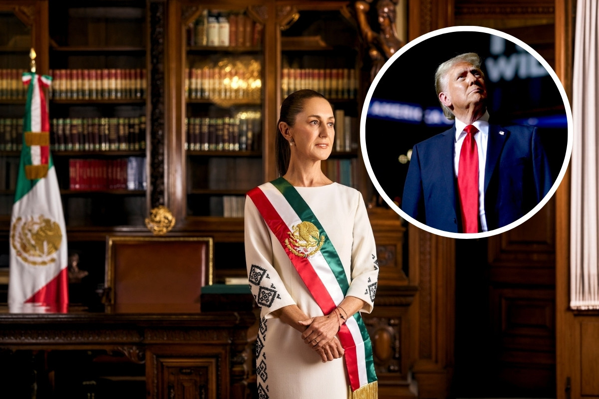 Claudia Sheinbaum y Donald Trump. Foto: Composición Canva