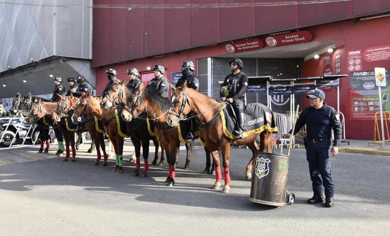 Toluca vs América: Seguridad al máximo para el gran duelo en el Nemesio Diez. Foto: @TolucaFC