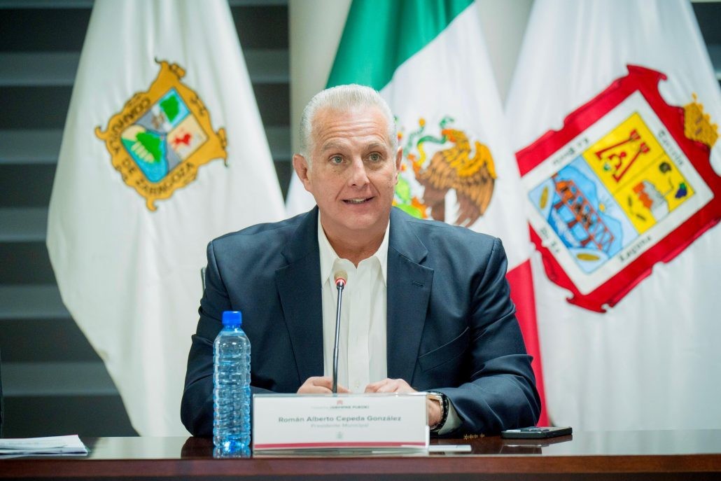 Román Cepeda culminará su primer periodo como alcalde de Torreón. (Fotografía: Gobierno de Torreón)