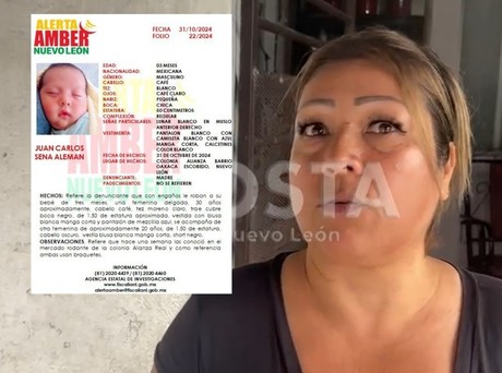 Robo del bebé en Escobedo: tía revela cómo secuestraron al pequeño