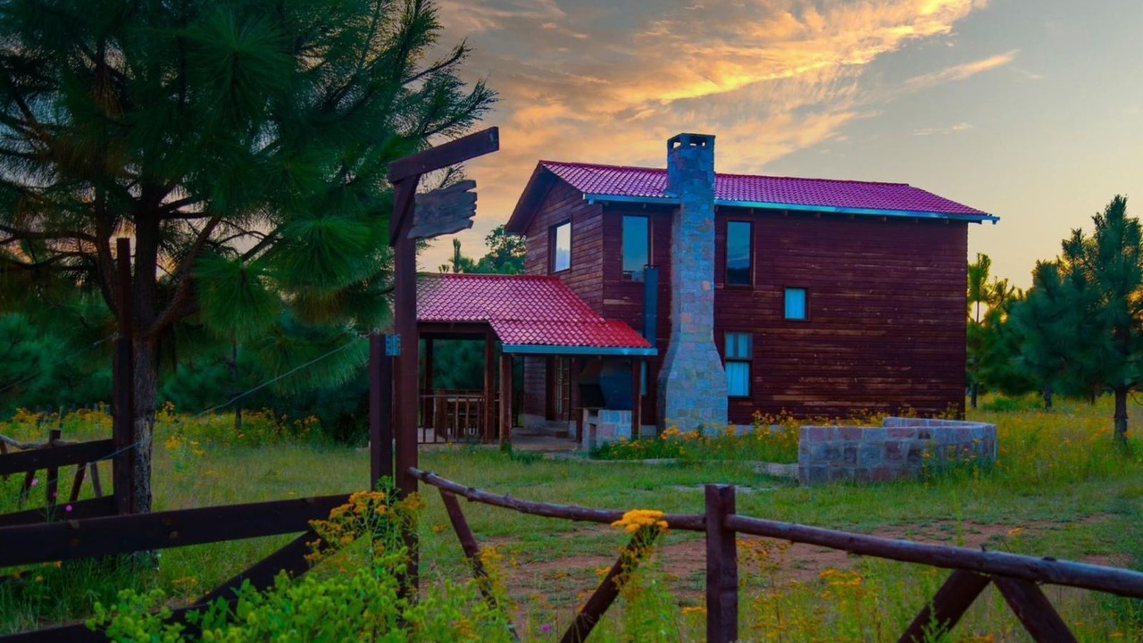 Cabañas ubicadas en la Sierra de Durango. Foto: Providencia Sierra Durango.