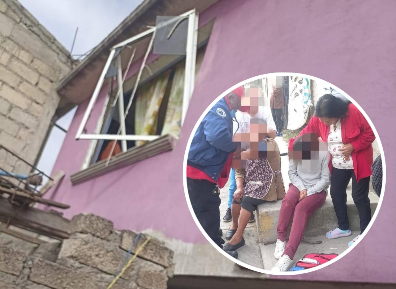 Dos mujeres resultaron heridas con quemaduras de segundo y primer grado. Imagen: PC Nicolás Romero.