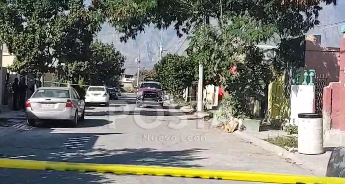 Investigan ataque armado en García, sin heridos reportados. Foto: Raymundo Elizalde.