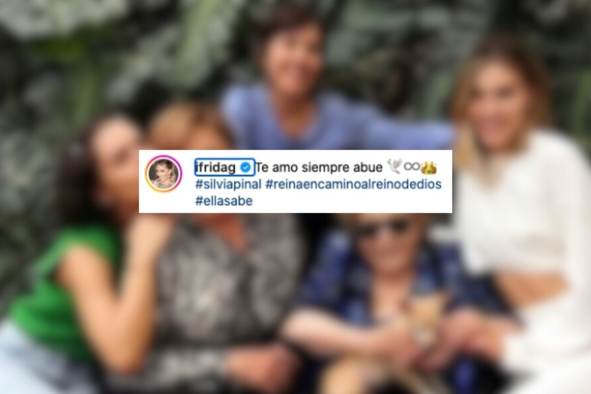 Frida Sofía se despide de su abuela Silvia Pinal a través de un video en su cuenta de Instagram. Foto: CANVA/Especial.