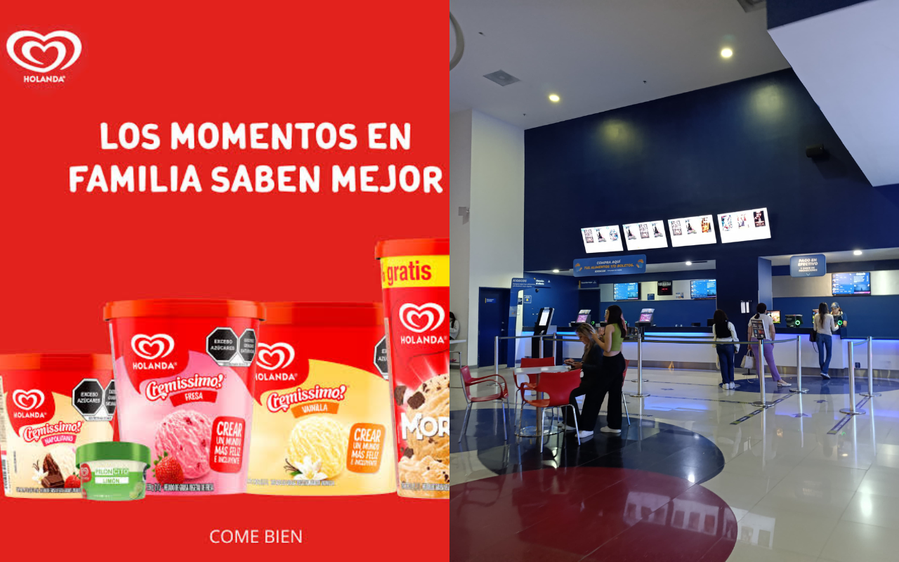 Puedes ir gratis al cine con helados Holanda. Foto: Victoria Jimenéz