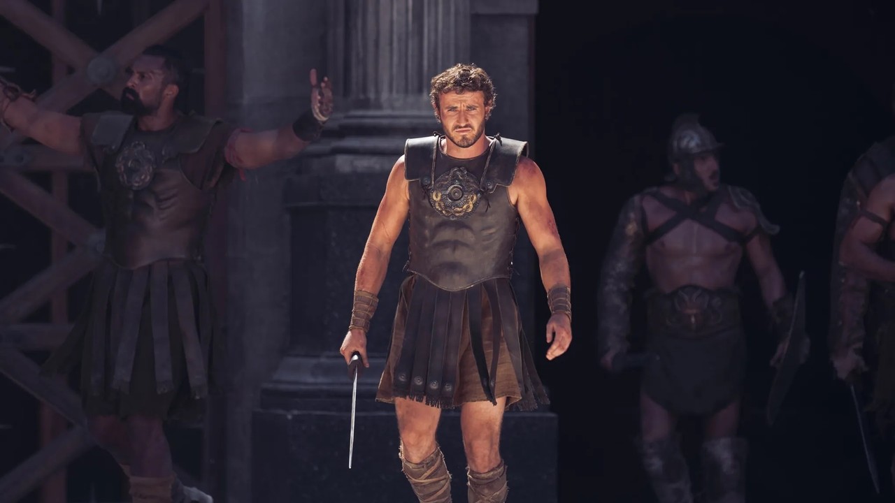 El actor irlandés, Paul Mescal, es el protagonista de 'Gladiador II'. Foto: Paramount Pictures