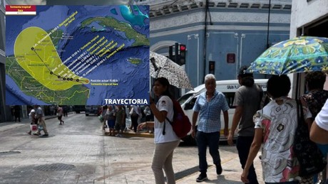 Tormenta Tropical 'Sara' se forma cerca de Yucatán ¿Cuándo toca tierra?