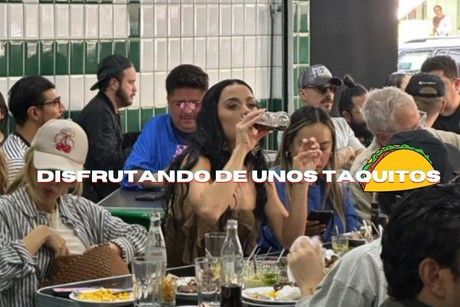 Katy Perry sigue dándose ‘baños de Pueblo’, la captan comiendo tacos en CDMX (VIDEO)