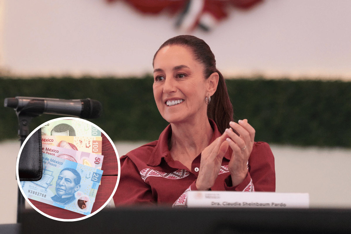 Claudia Sheinbaum propone subir el salario mínimo. Foto: @@Claudiashein / X