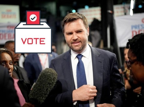 Elecciones Estados Unidos: JD Vance, candidato a vicepresidente emite su voto