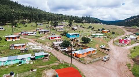 La Rosilla, Guanceví registró bajas temperaturas este domigo 10 de noviembre. Foto: Facebook La Rosilla Guanacevi Durango.