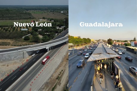 Nuevo Periférico de Nuevo León comparado con el Anillo Periférico de Guadalajara