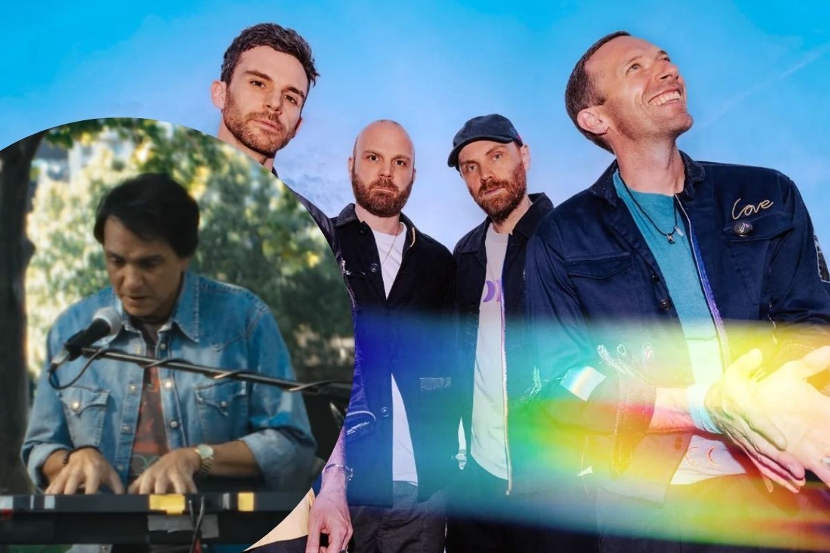 Ralph Macchio y Coldplay colaboraron para el vídeo musical de 'The Karate Kid'. Foto: CANVA/Instagram: @coldplay