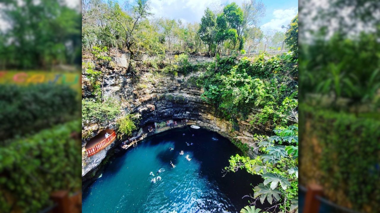 Esta joya ecoturistica es un lugar perfecto si buscas una experiencia inolvidable Foto: Turismo Yucatán