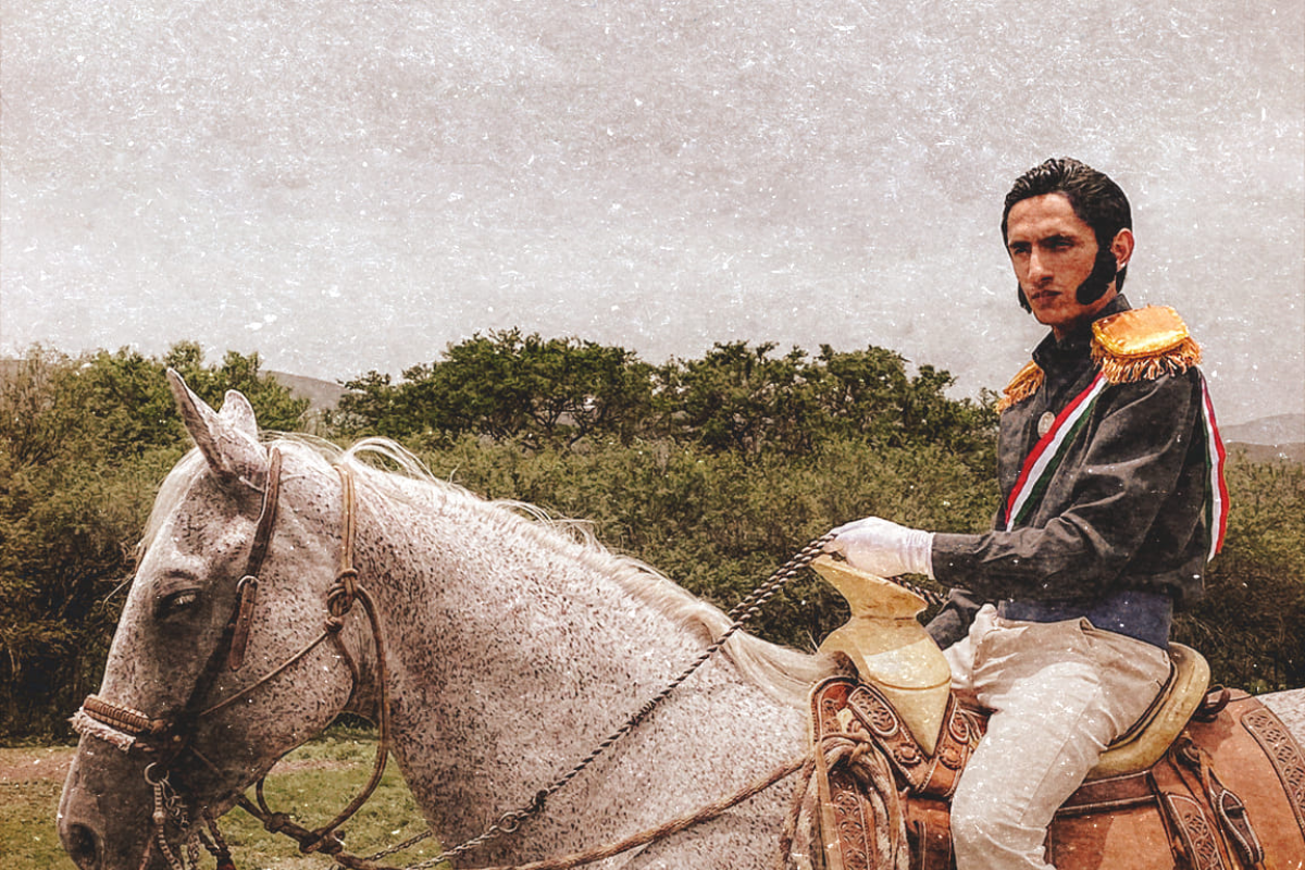 Personificación del emperador mexicano, Agustín de Iturbide. Foto: Facebook Iturbide Mil Últimos Días