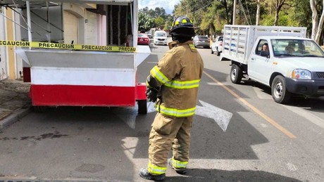 Un enjambre se apoderó de un puesto de barbacoa en conocido fraccionamiento