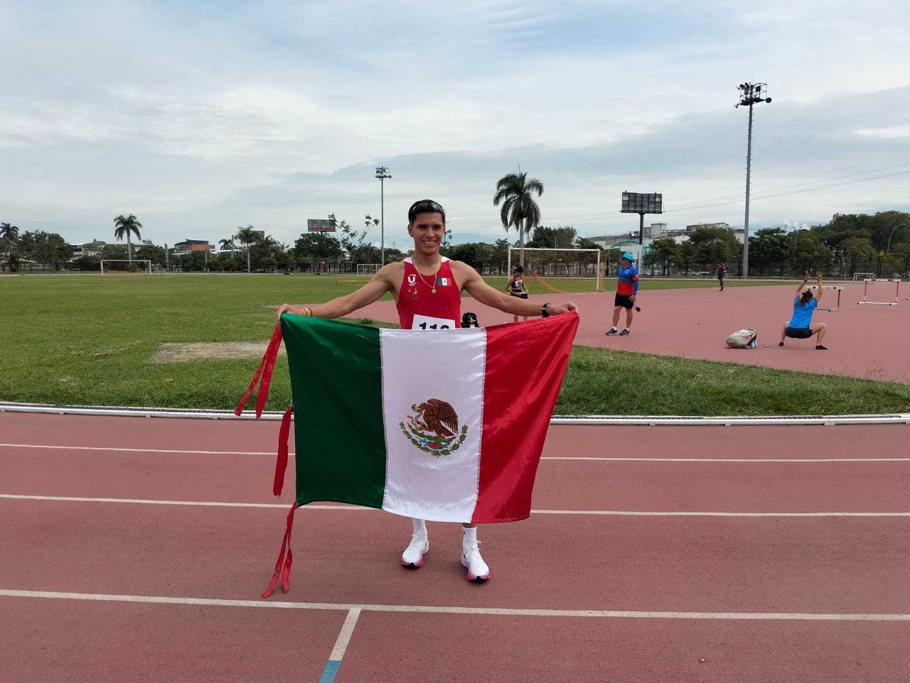 Diego Vizcarra se conviertió nuevamente como ganador en los juegos FISU América Games 2024. Foto: Especial.