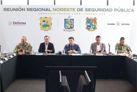 Gobernadores del noreste realizan segunda Reunión de Seguridad en Nuevo León