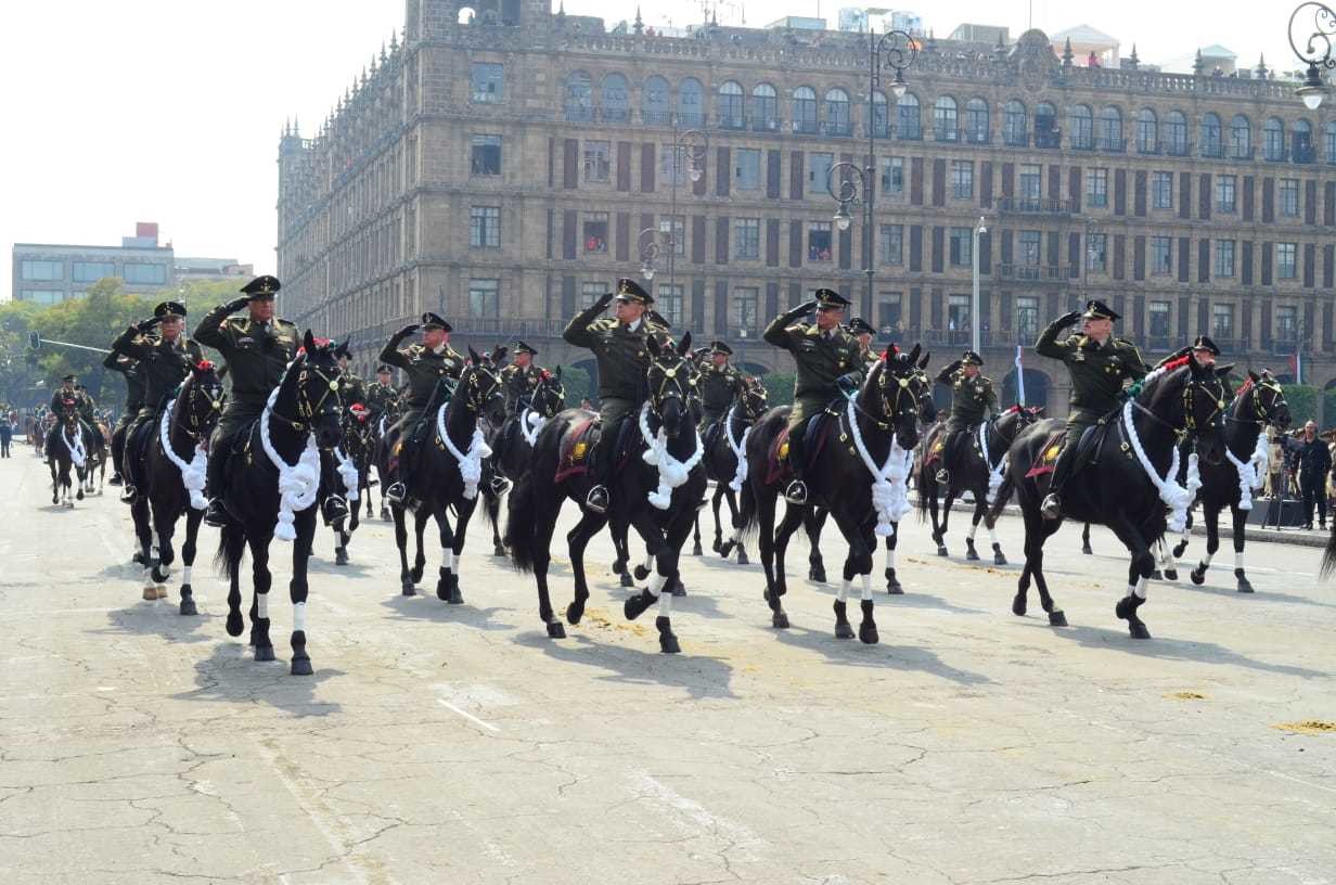 Así se ve el Desfile de la Revolución Mexicana. Foto: Gobierno de México