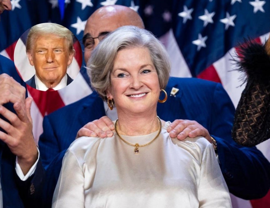 Susie Wiles quién fue designada como jefa de gabinete de Donald Trump. Foto: Canva - New York Post.