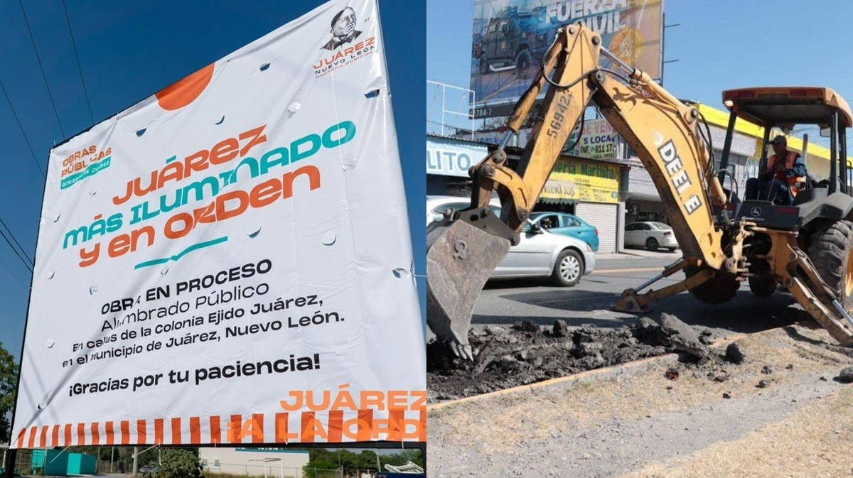 Juárez mejora infraestructura y seguridad con nuevos proyectos. Foto: Gobierno de Juárez.