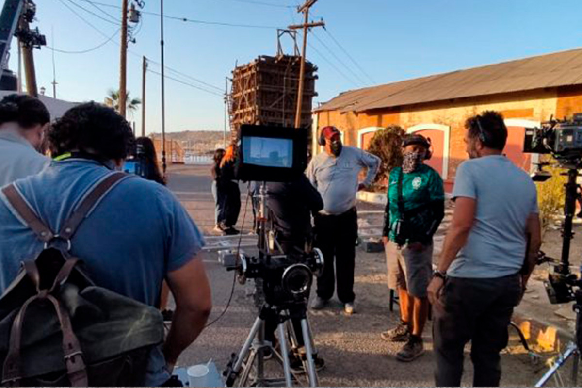 Set de 'El Elegido' en Santa Rosalía. Fotos: SETUE y Plataformas.