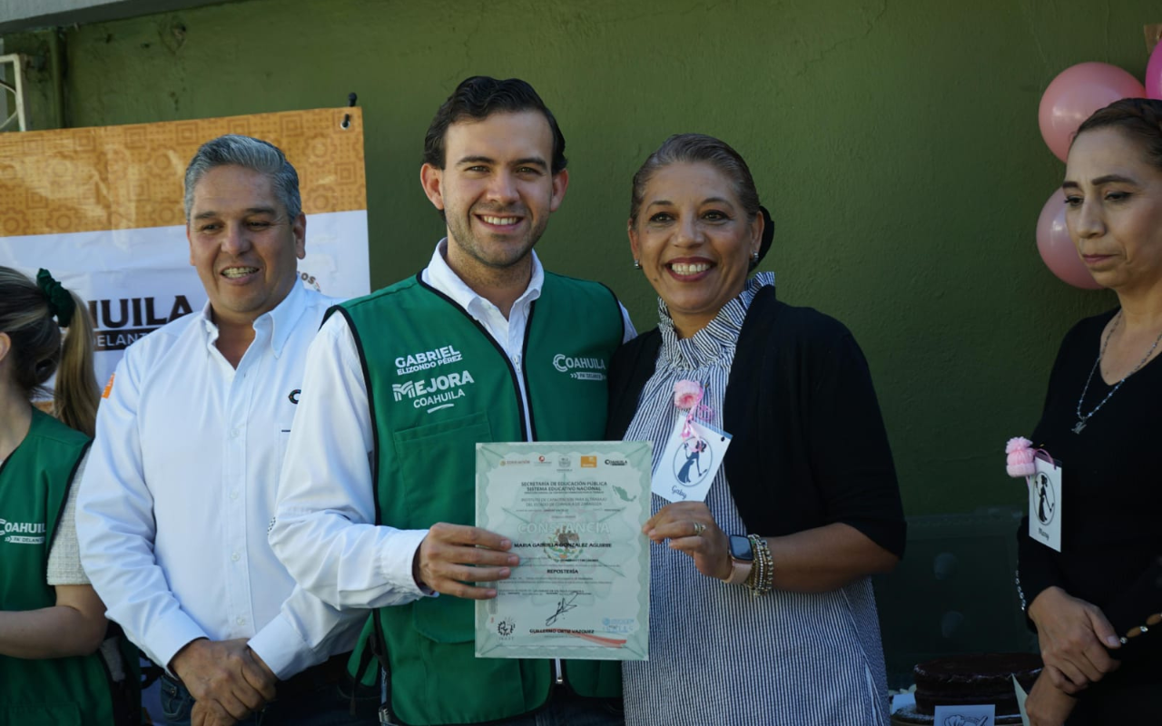 Mejora Coahuila e ICATEC llevando cursos a colonias de Coahuila / Fotos: Gobierno del Estado de Coahuila