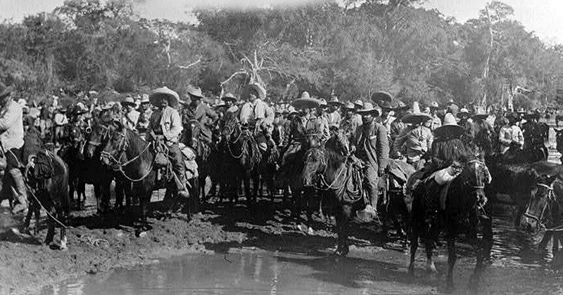 Imagen de Revolucionarios Mexicanos. Foto: Redes sociales