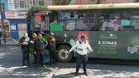 Mujer de la tercera edad murió tras ser atropellada por transporte público