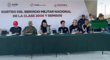 Cartilla Militar: se lleva a cabo sorteo en Saltillo