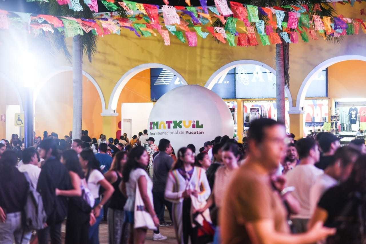 Los organizadores de la Feria Yucatán Xmatkuil   esperan más visitantes para que disfruten de las actividades que se ofrecen.- Foto del Gobierno del Estado