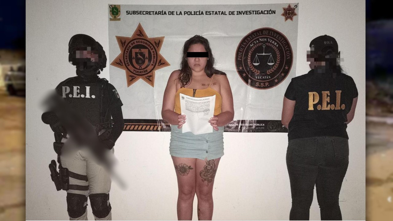 Autoridades recabaron información para poder arrestar a la mujer identificada como Kenya Roxana Foto: Cortesía/SSP