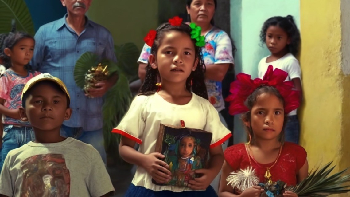 Esta tradición forma parte de los festejos religiosos de diciembre Foto: UMAN