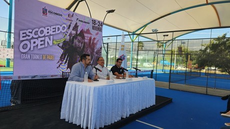 Escobedo Open: primer torneo de pádel en el municipio