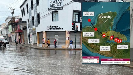 Tormenta Tropical Sara: ¿Cuándo se empezarán a sentir los efectos del ciclón?