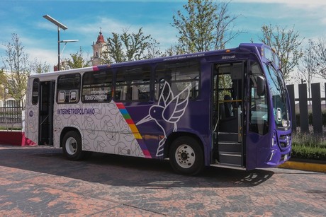 ¿Cómo son las nuevas unidades de transporte público en Edomex y cuál es su ruta?