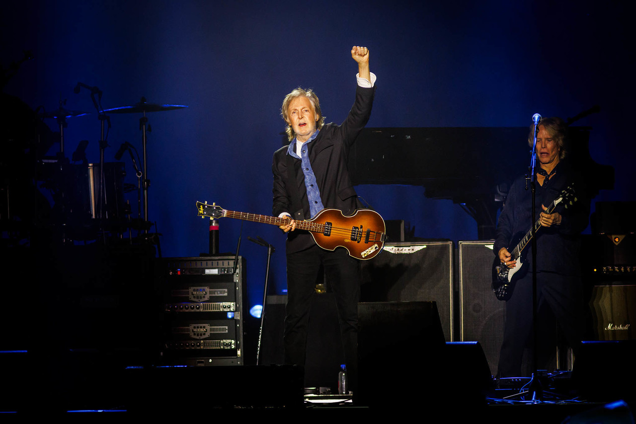 Paul McCartney repasó en este concierto canciones tanto como solista como por su paso por The Beatles y Wings. Fotos. Cortesía Ocesa.