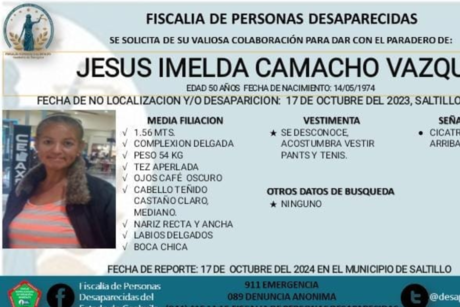 Saltillo: localizan a Jesús Imelda enterrada en su casa