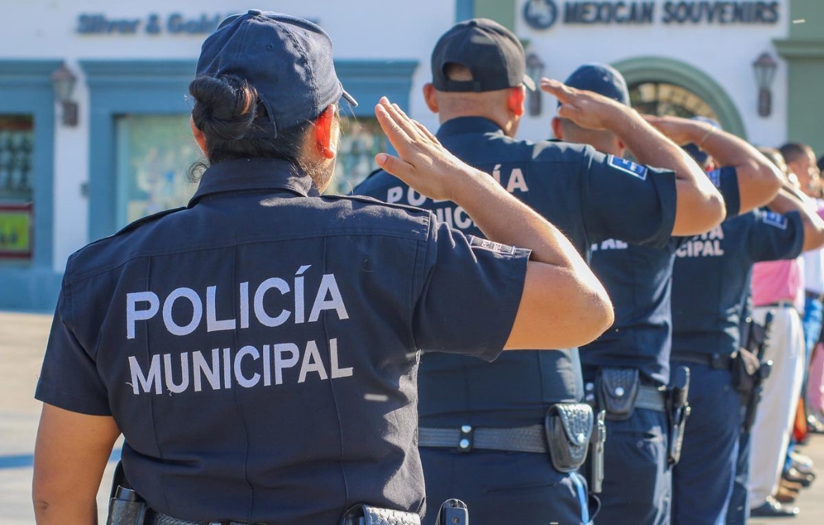 Han propuesto que los policías cabeños sean trilingües. Fotos: Facebook / Seguridad Pública de Los Cabos