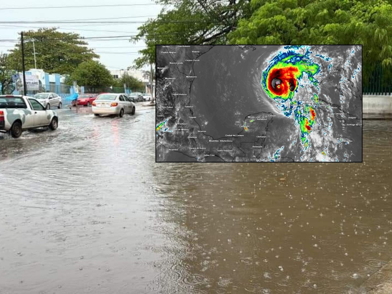 Para este viernes 8 de noviembre se prevén tormentas en varias zonas de la región ante el paso del ciclón “Rafael”.- Foto ilustrativa