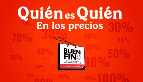 'Quién es Quién en los Precios': PROFECO te guía para comprar en El Buen Fin