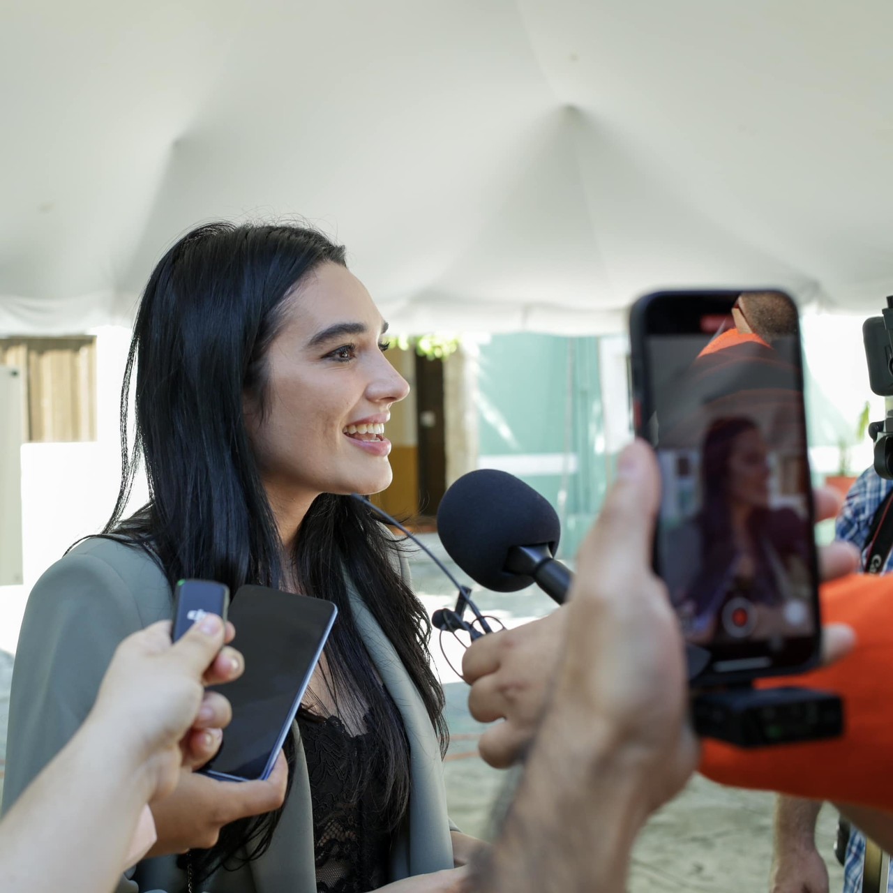 Melissa Puga Rodríguez se convirtió en la primera mujer alcaldesa de Izamal. Foto: FB @melissapuga