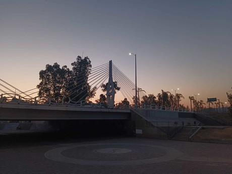 Este es el puente de Durango que es una réplica de una joya de la ingeniería